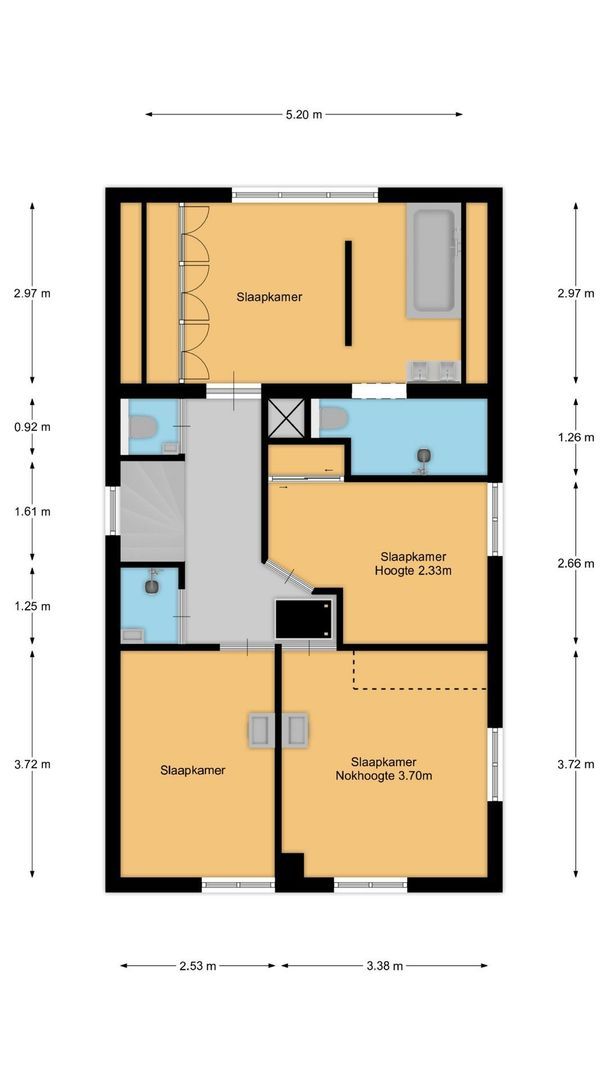 Eerste Molenweg 31, Blaricum plattegrond-1