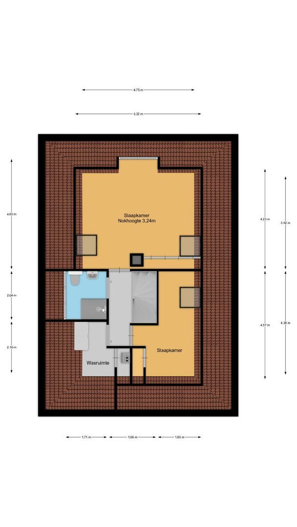 Wisseloordlaan 8, Hilversum plattegrond-2