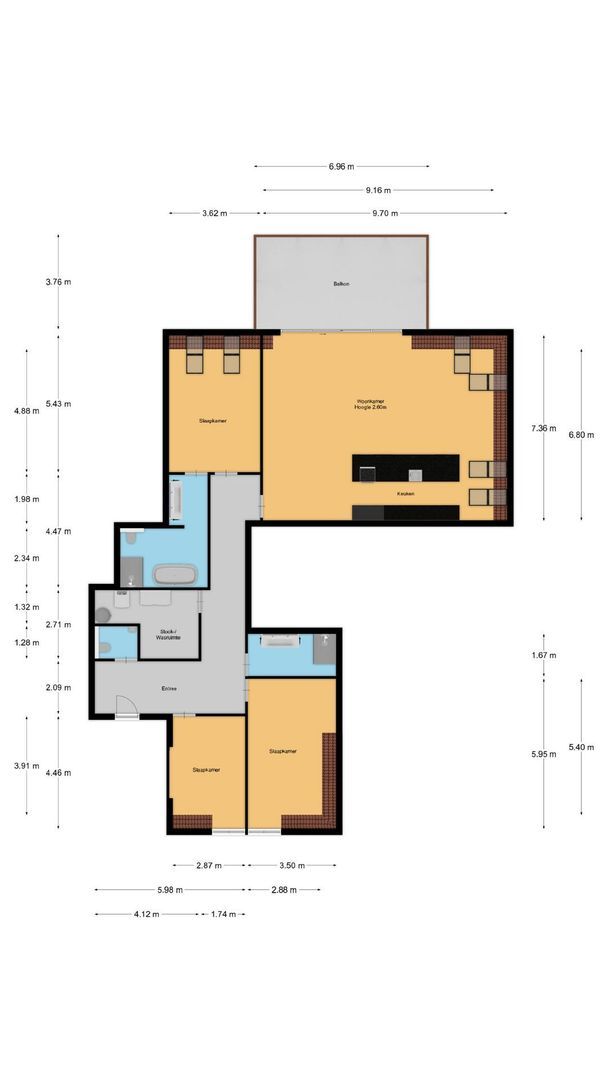 Oud-Loosdrechtsedijk 203 e, Loosdrecht plattegrond-0