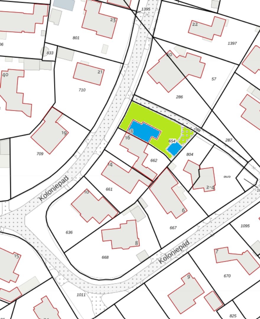 Koloniepad 18, Laren plattegrond-5