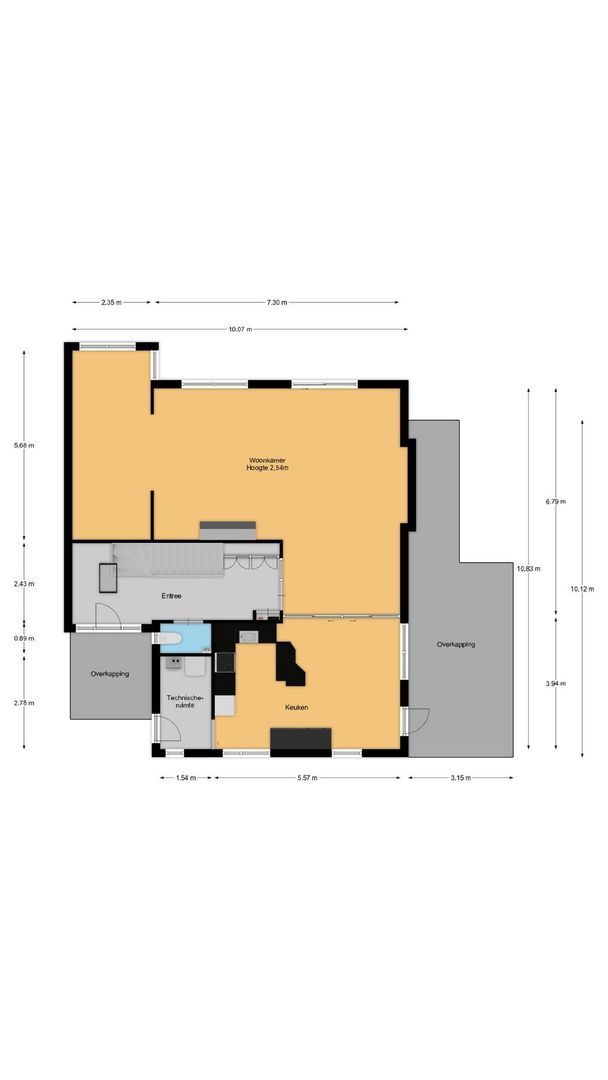 Boomgat 10, Naarden plattegrond-0