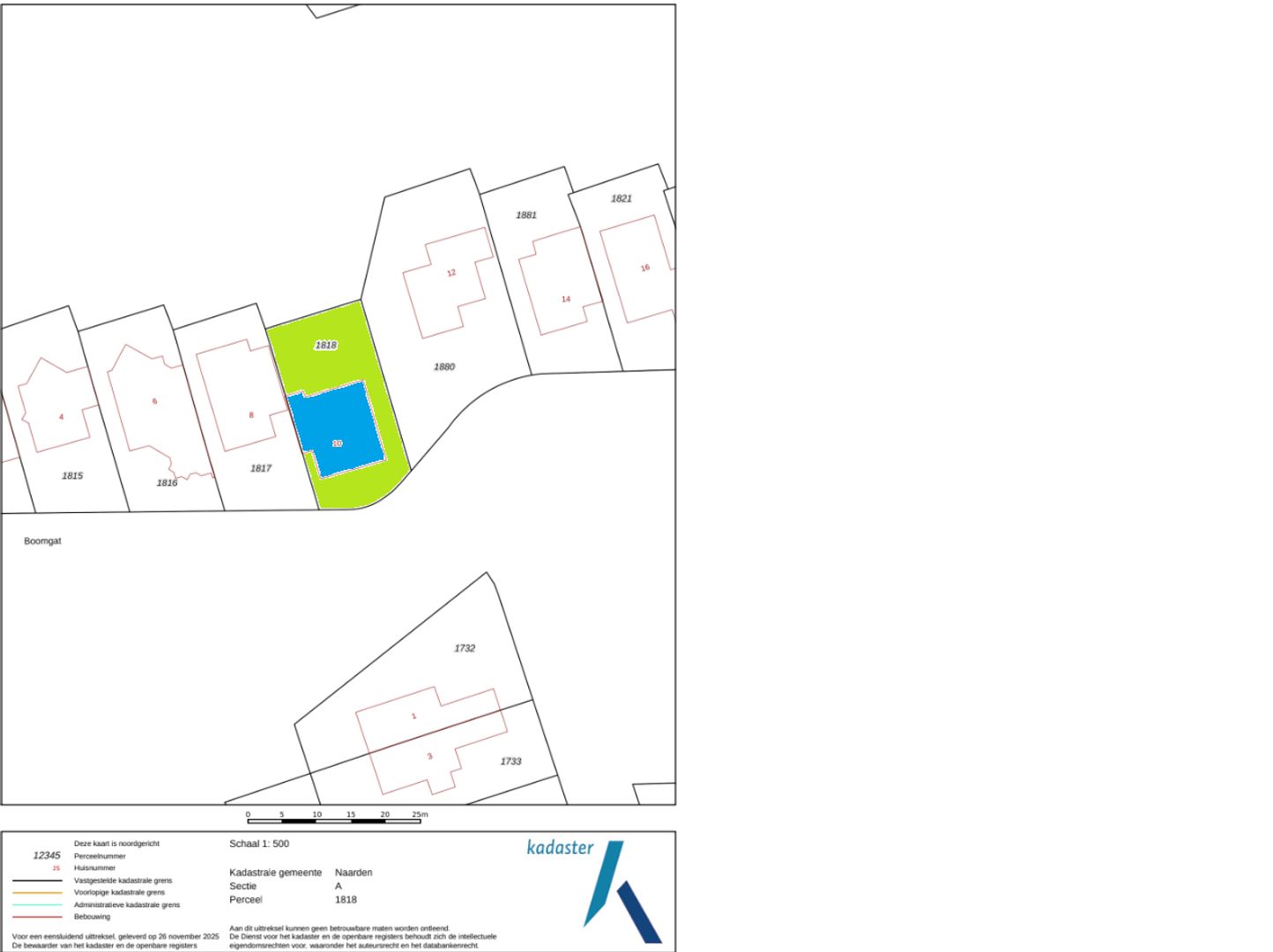 Boomgat 10, Naarden plattegrond-4