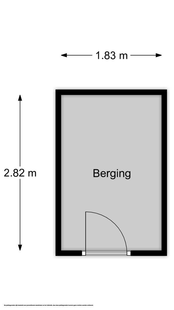 Kruitmolen 28, Muiden plattegrond-1