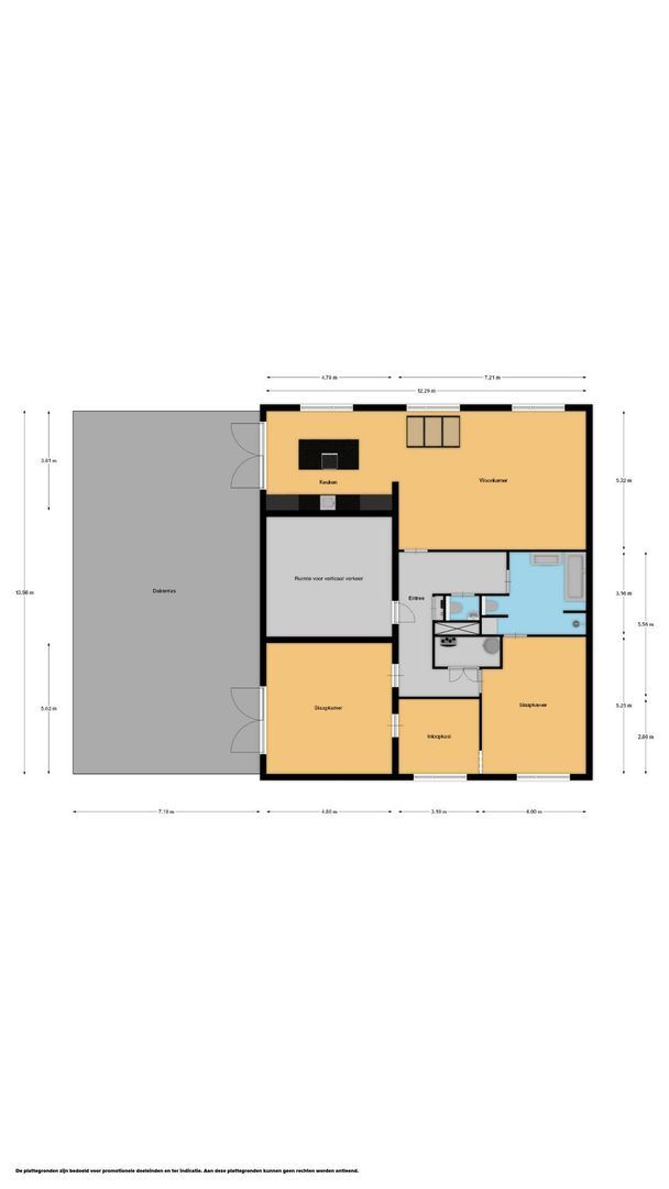 Kruitmolen 28, Muiden plattegrond-0
