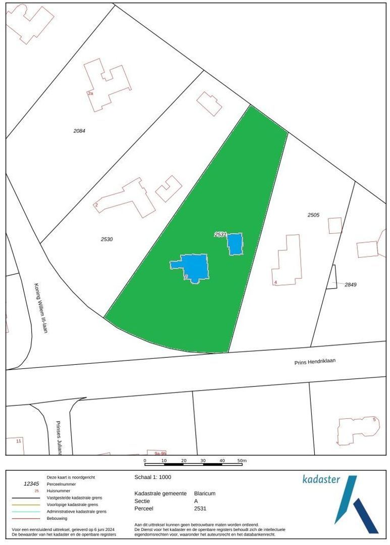 Prins Hendriklaan 8, Blaricum plattegrond-5