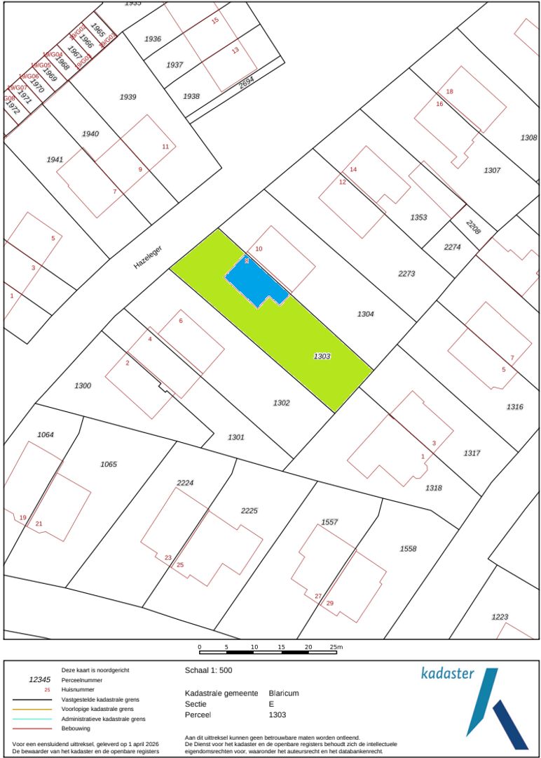 Hazeleger 8, Blaricum plattegrond-4