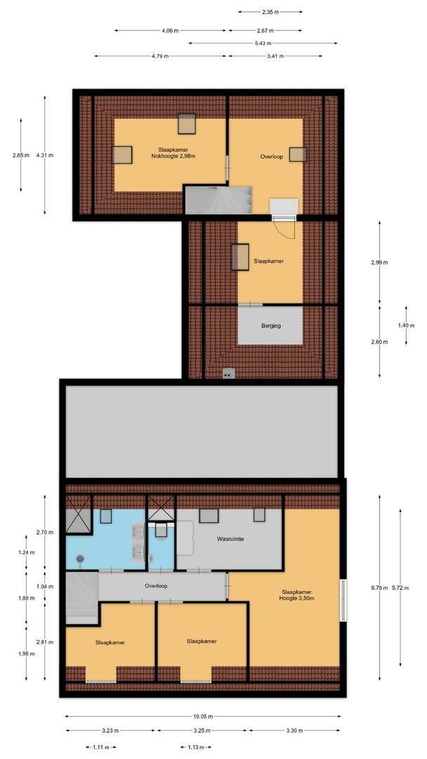 Sint Janstraat 24, Laren plattegrond-1