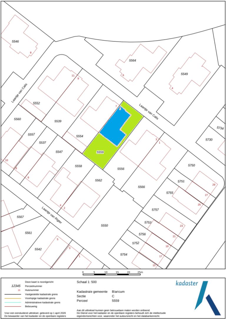 Laantje van Calis 5, Blaricum plattegrond-4
