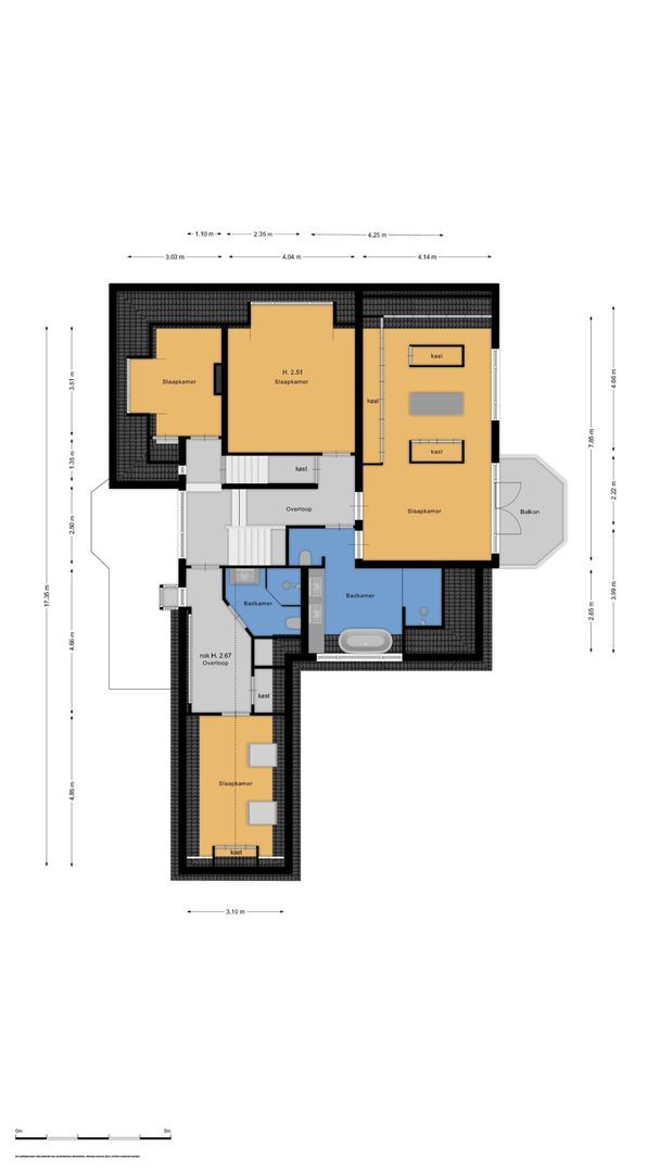 Prins Hendriklaan 8, Blaricum plattegrond-1