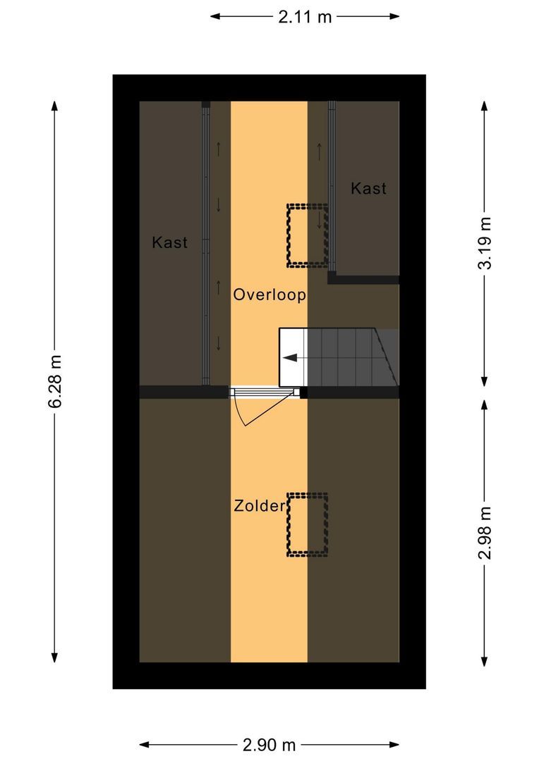 Ludenweg 10, Blaricum plattegrond-2