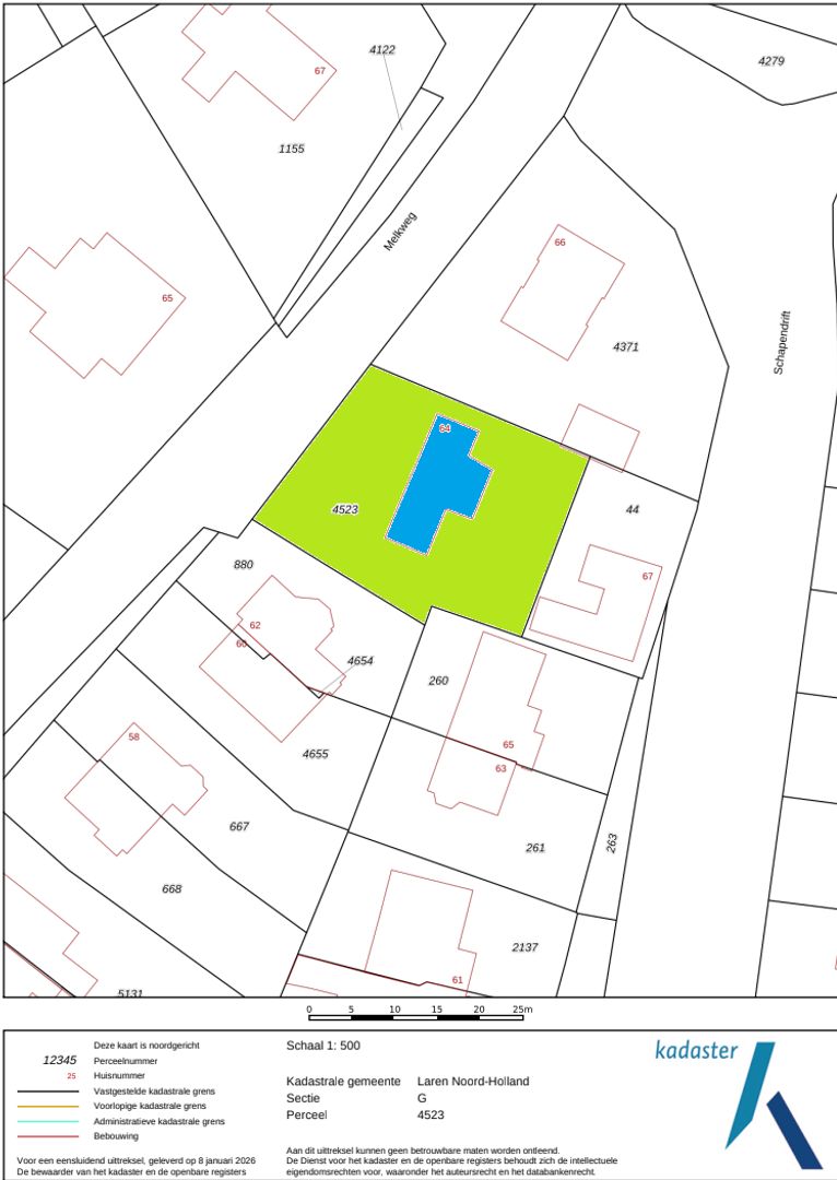 Melkweg 64, Laren plattegrond-4