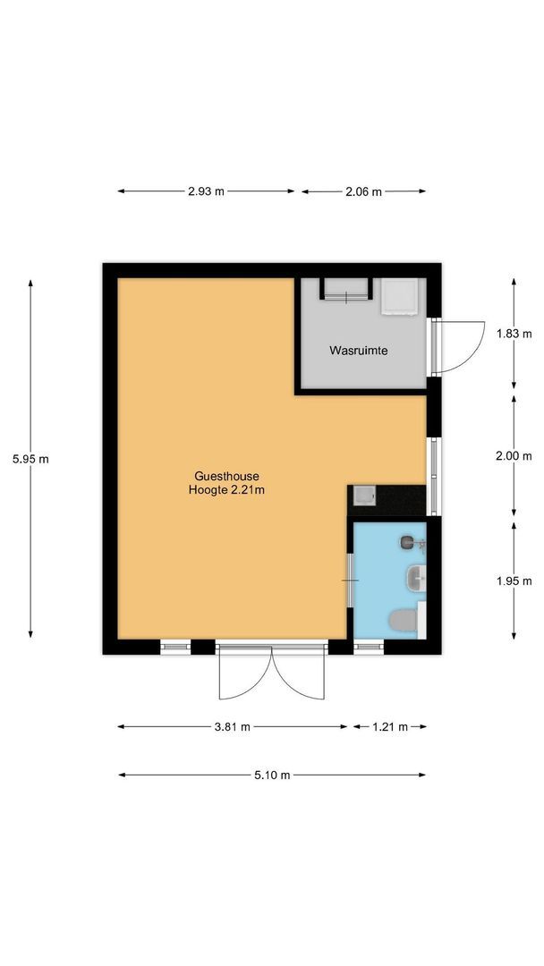Melkweg 64, Laren plattegrond-2
