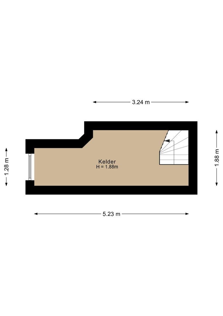 Sint Janstraat 34 b, Laren plattegrond-3