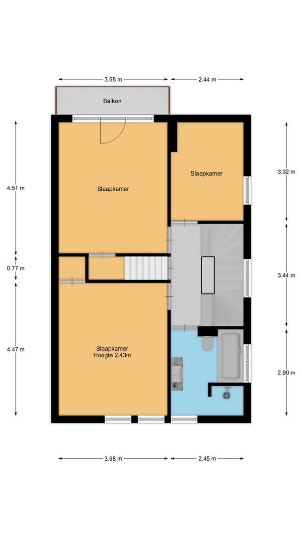 Zevenenderdrift 59, Laren plattegrond-1