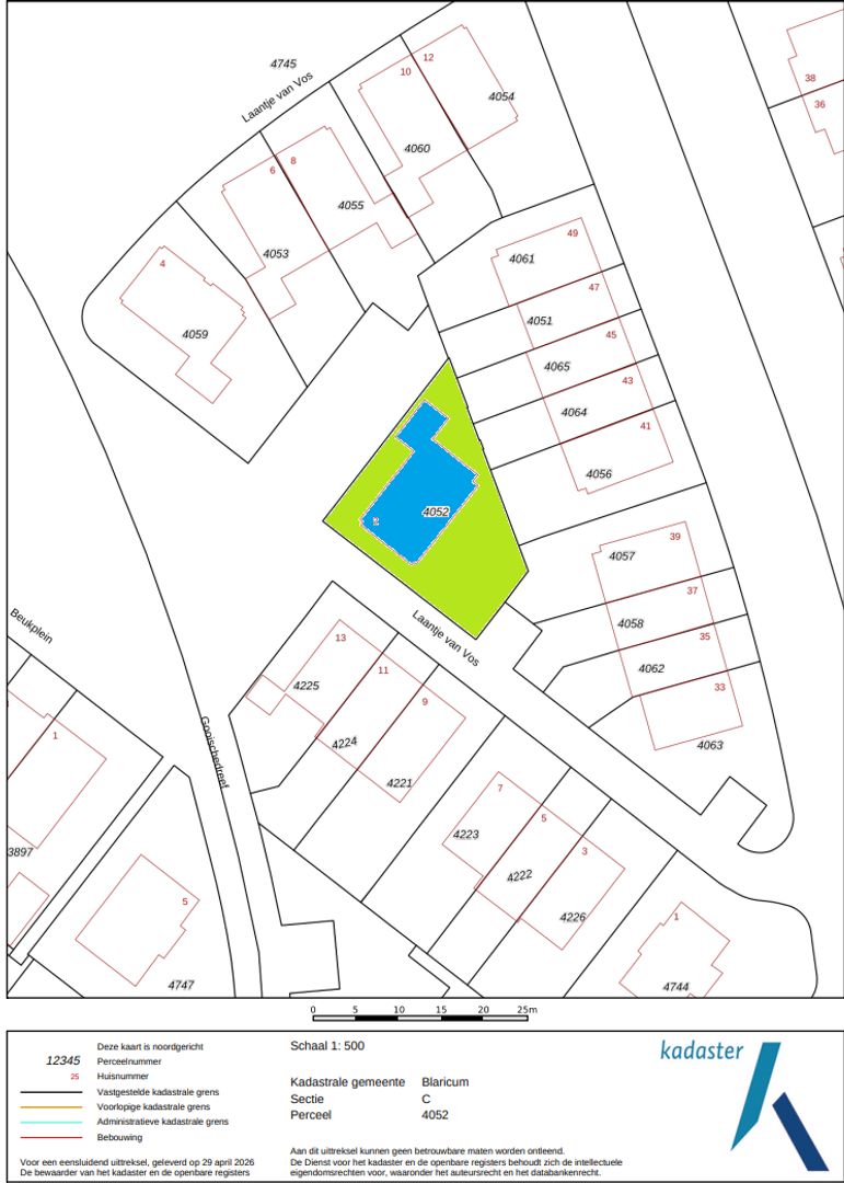 Laantje van Vos 2, Blaricum plattegrond-4