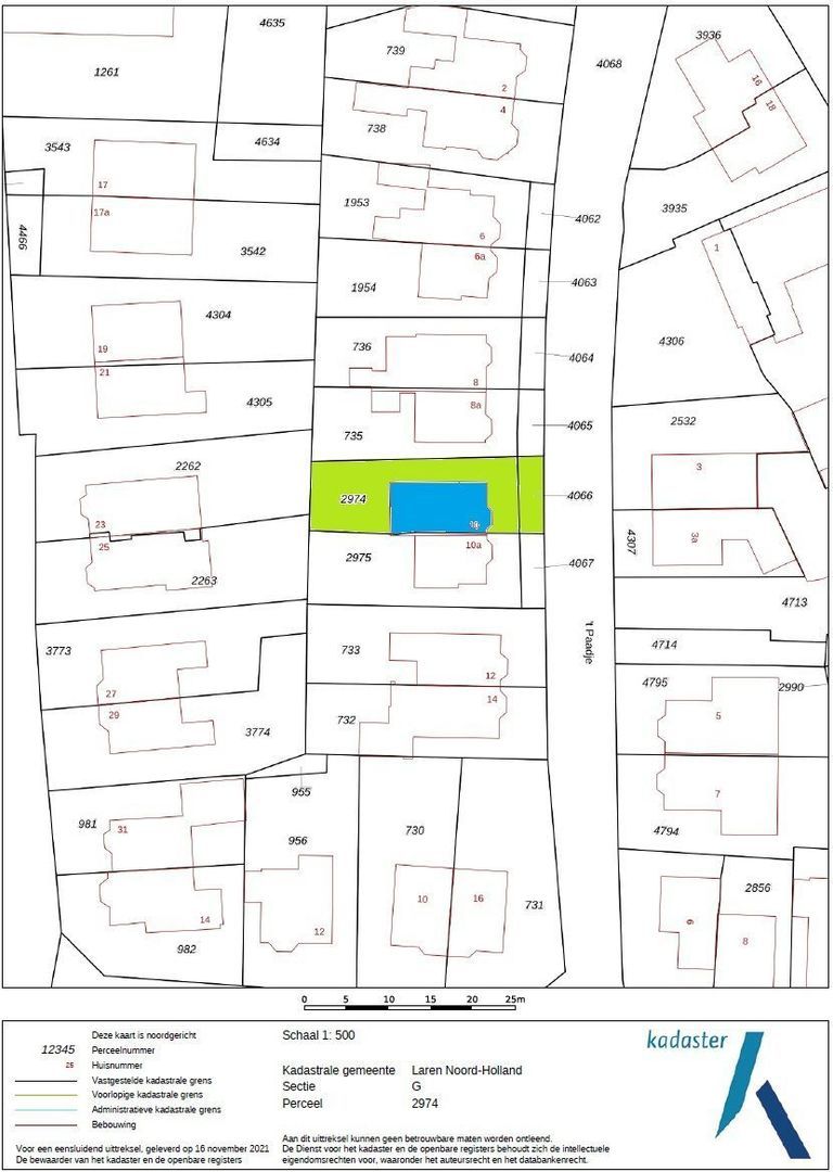 't Paadje 10, Laren plattegrond-3