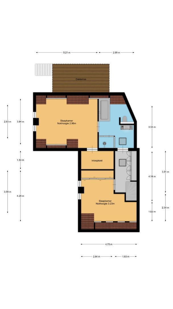 De Pijl 4, Laren plattegrond-2