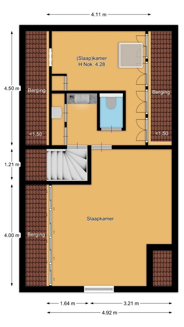 Dopsingel 4, Eemnes plattegrond-3