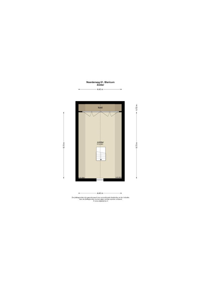 Naarderweg 61, Blaricum plattegrond-3