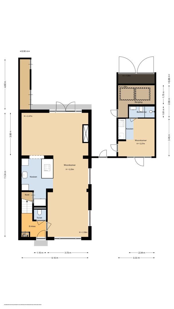 Schapendrift 7, Blaricum plattegrond-0