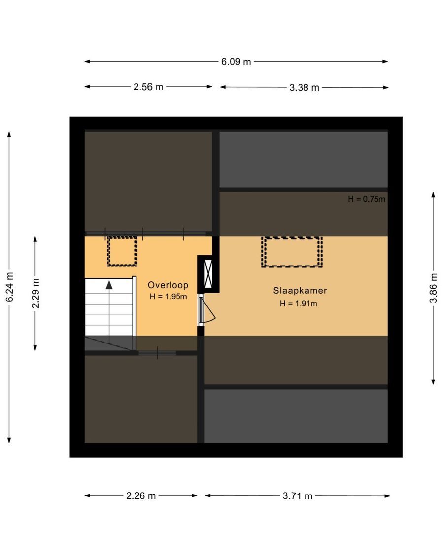 Schapendrift 7, Blaricum plattegrond-2