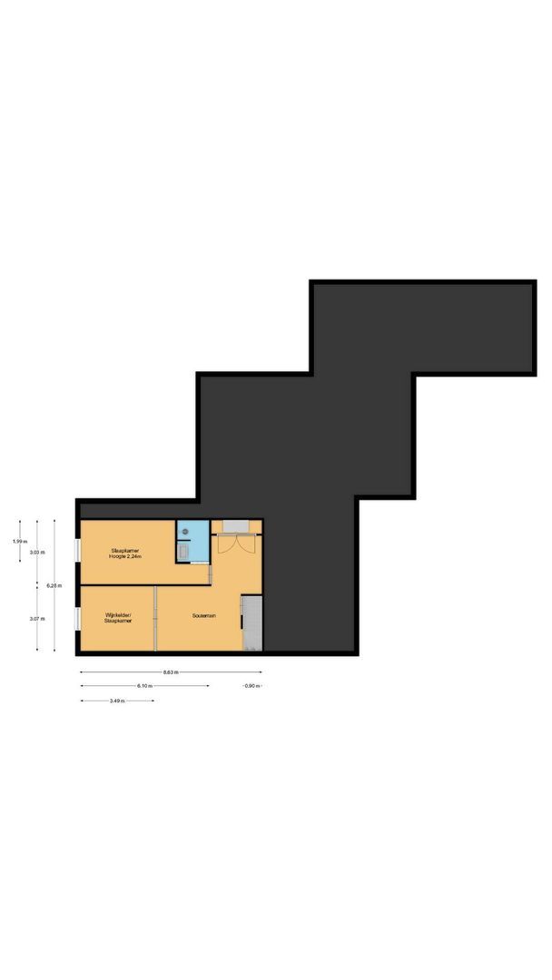Eemnesserweg 102, Laren plattegrond-2