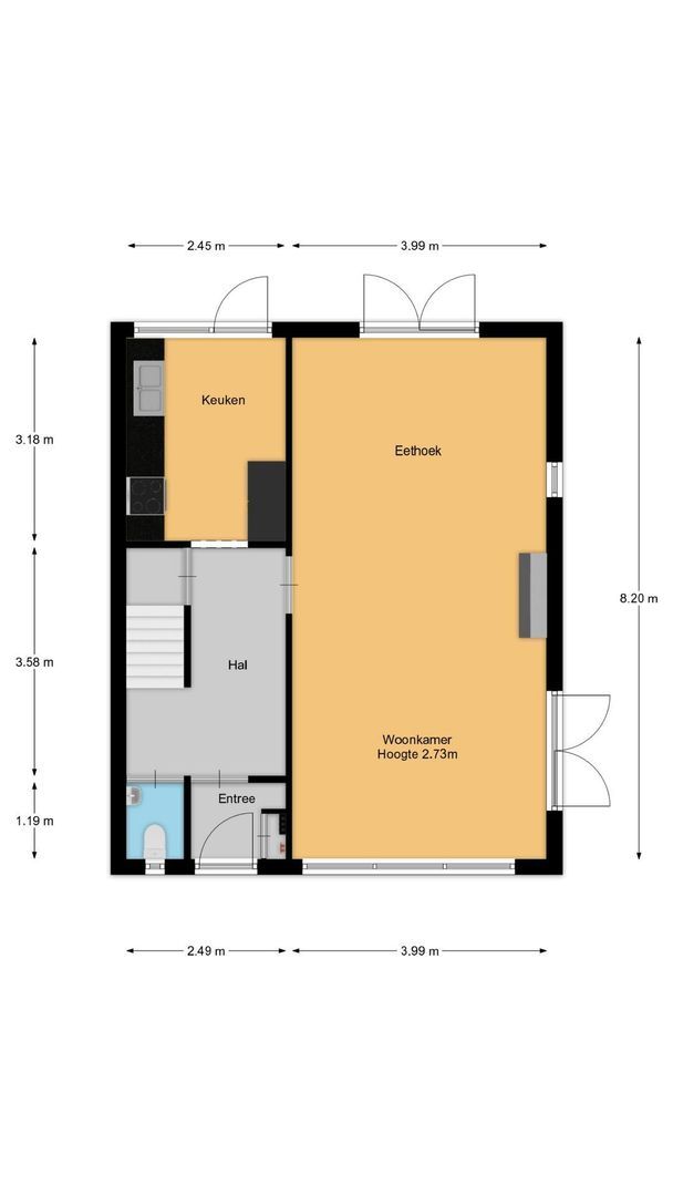 Lingenskamp 4, Laren plattegrond-0