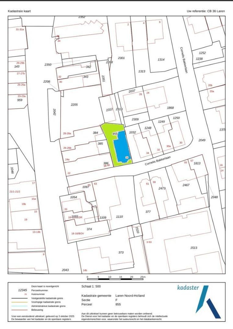 Cornelis Bakkerlaan 36, Laren plattegrond-4