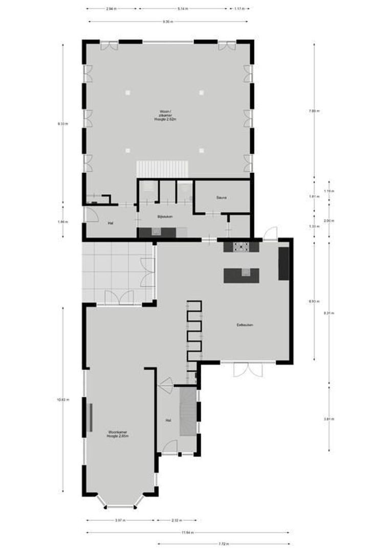 Nieuwlarenweg 18, Laren plattegrond-0