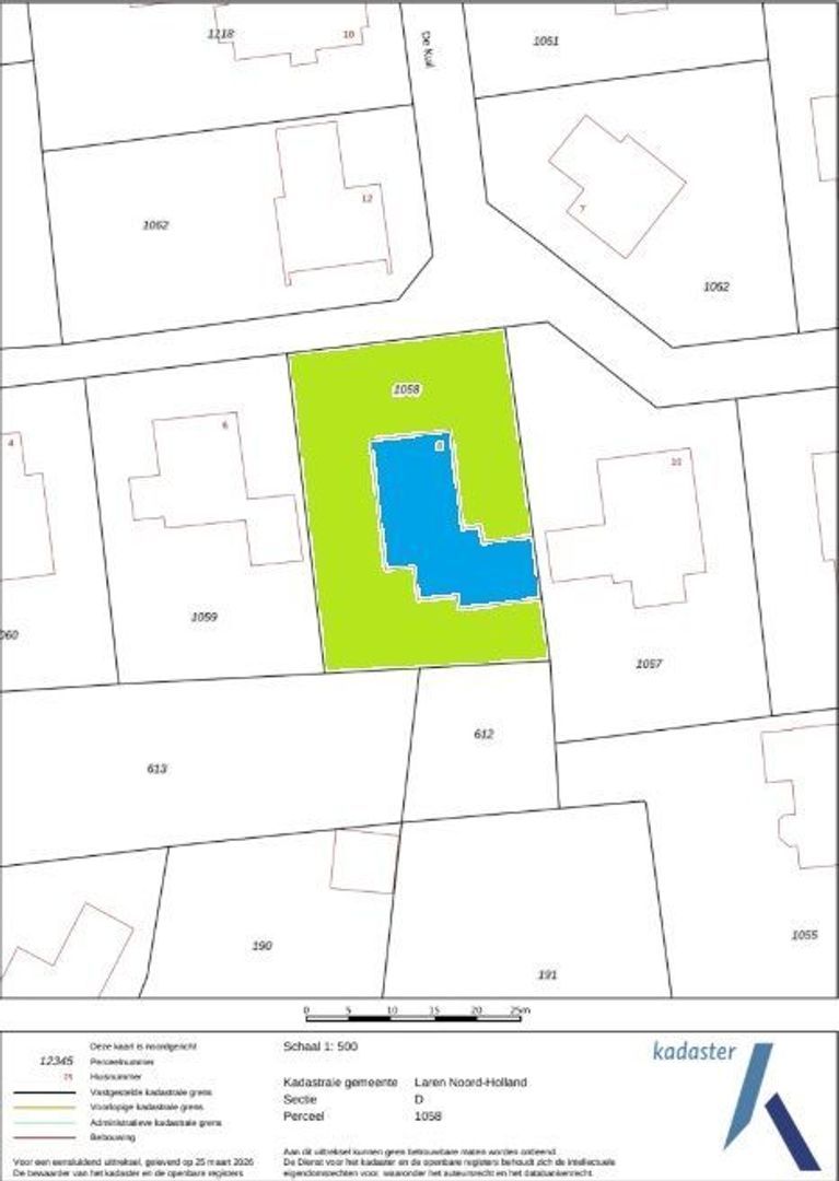 Breeweg 8, Laren plattegrond-0