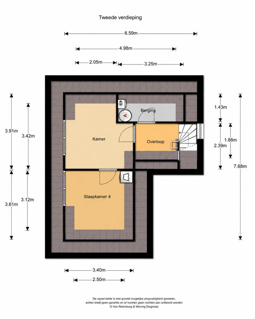 William Singerweg 3 a, Blaricum plattegrond-2