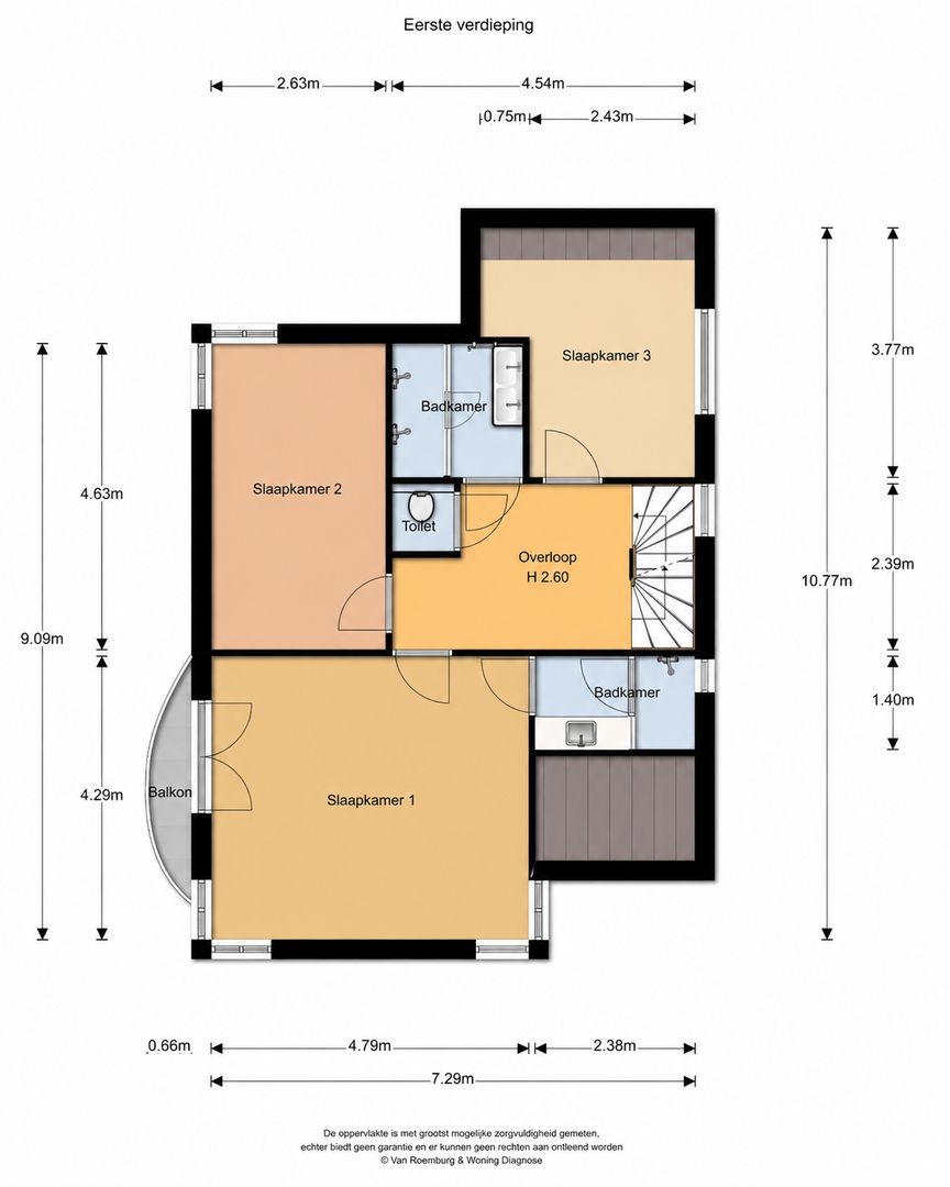 William Singerweg 3 a, Blaricum plattegrond-1
