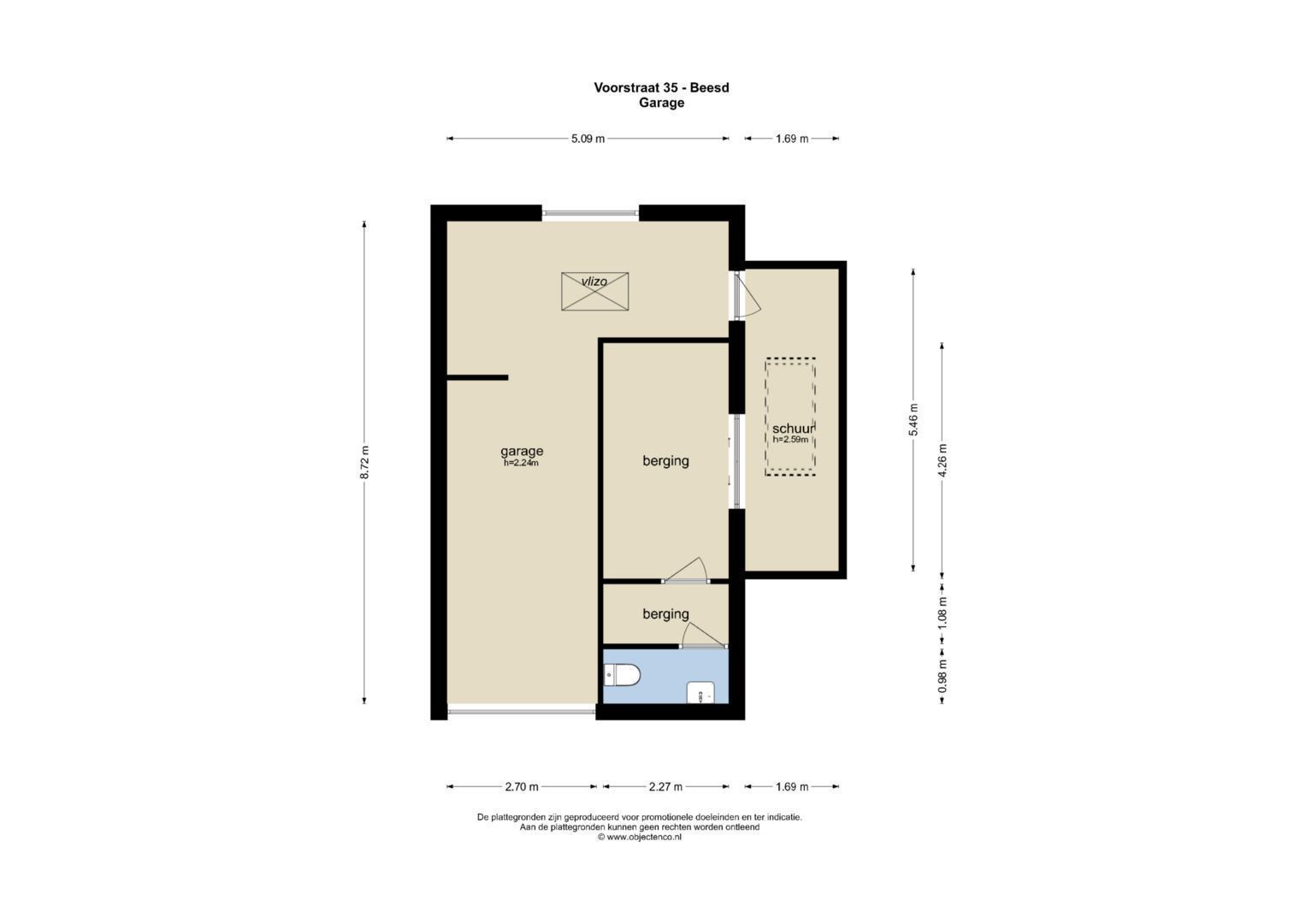 Voorstraat 35, Beesd plattegrond-12