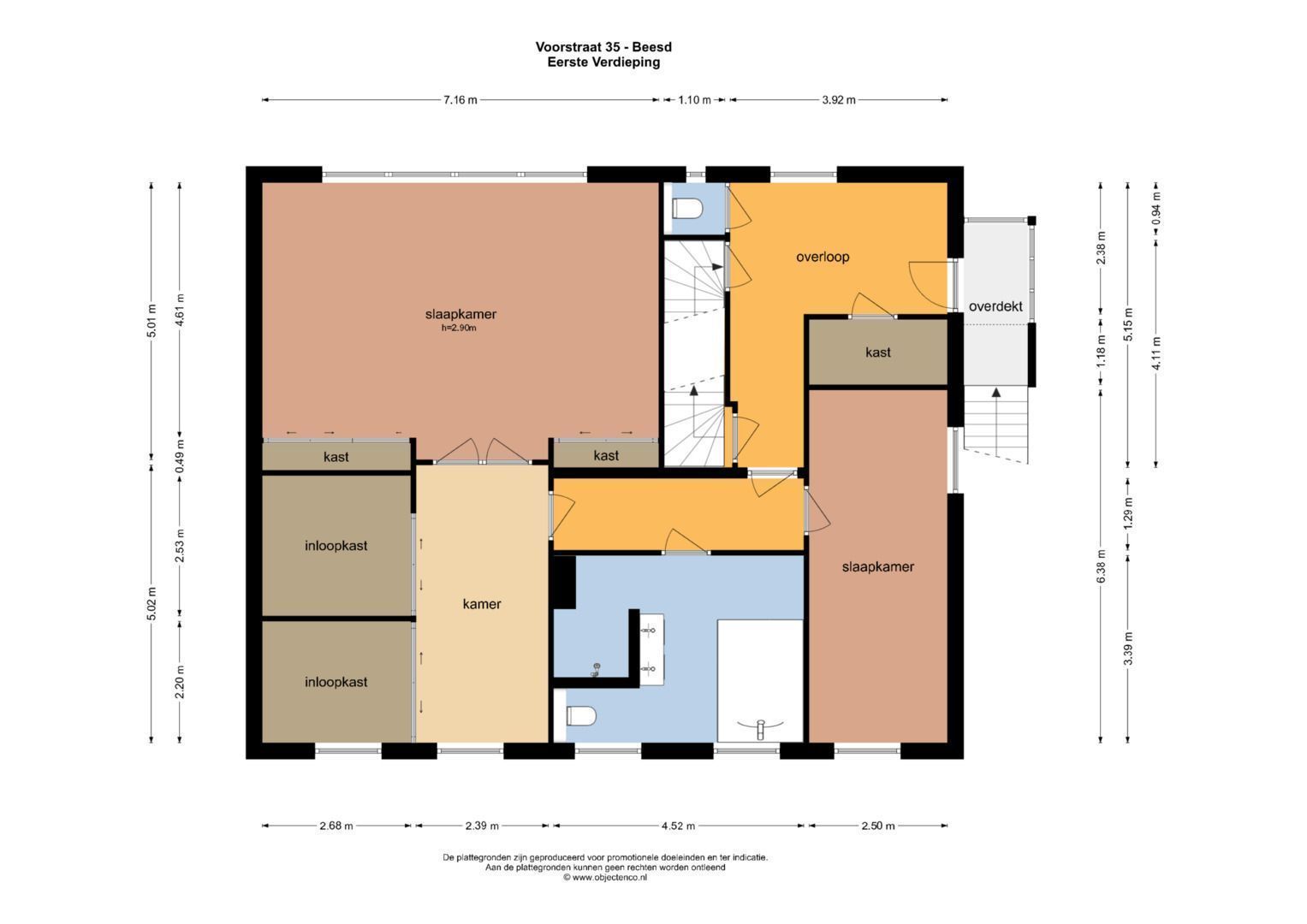 Voorstraat 35, Beesd plattegrond-2