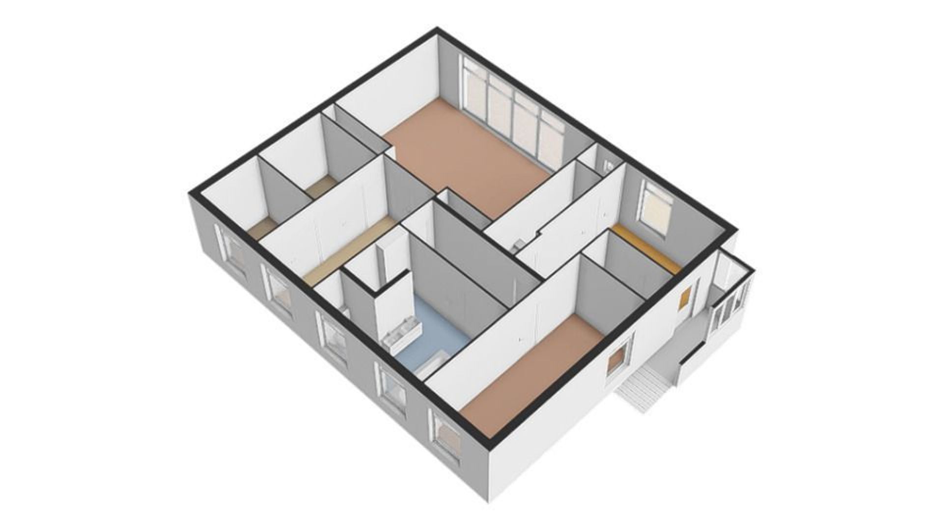 Voorstraat 35, Beesd plattegrond-3