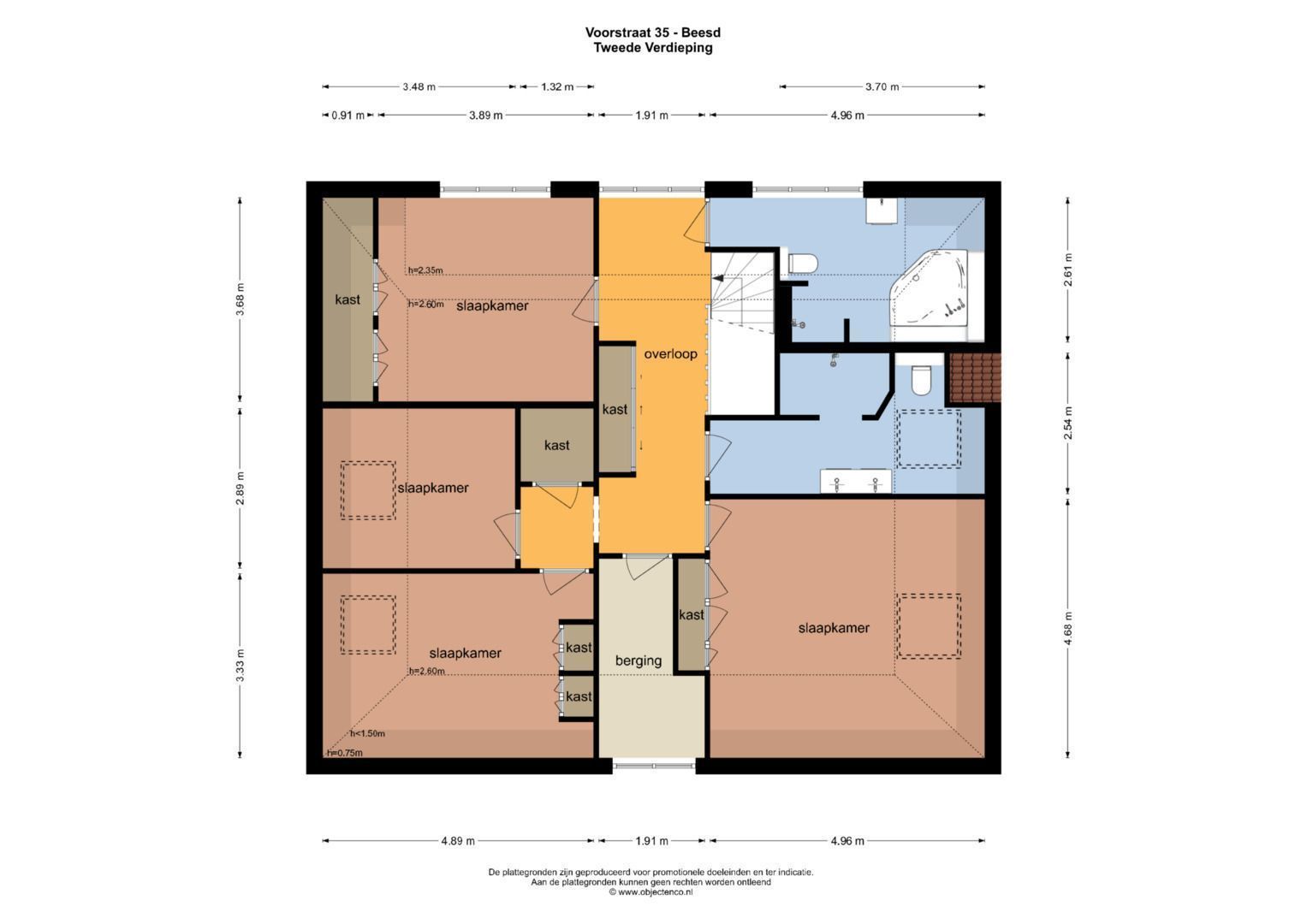 Voorstraat 35, Beesd plattegrond-4