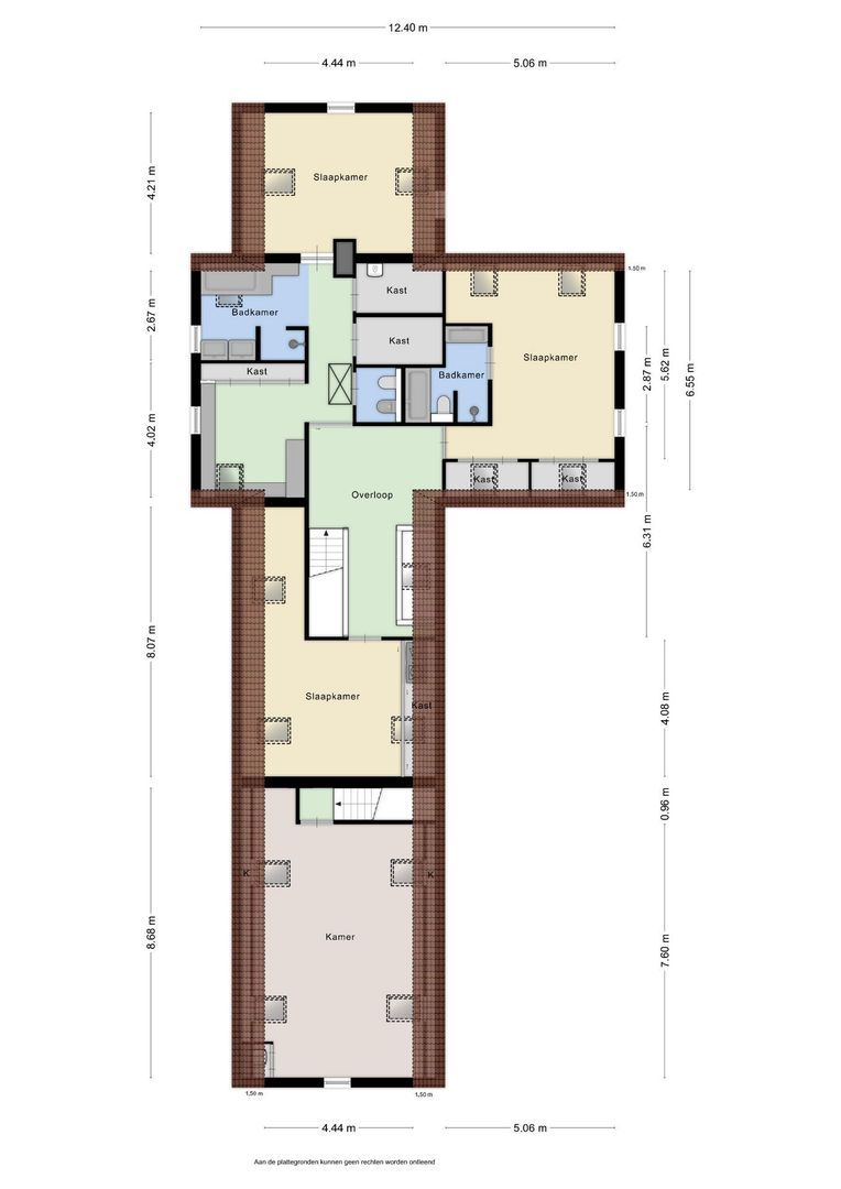 Molenstraat 6, Bruchem plattegrond-1