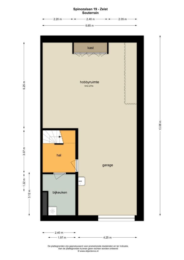 Spinozalaan 19, Zeist plattegrond-0