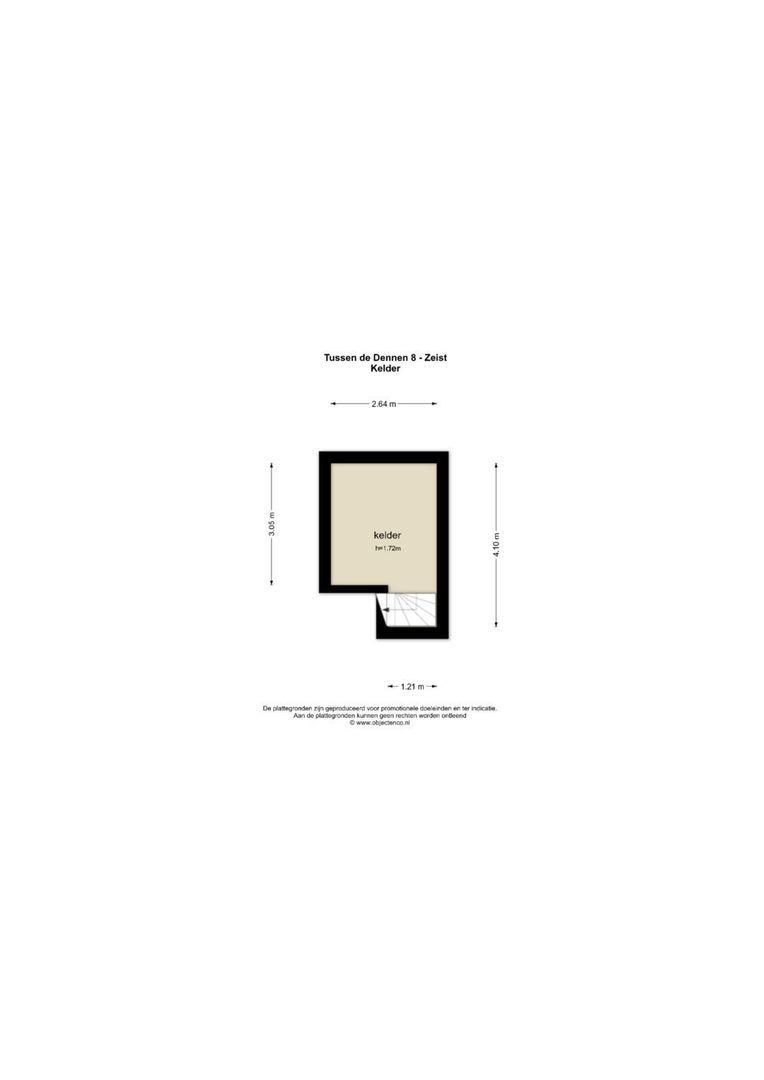 Tussen de Dennen 8, Zeist plattegrond-6