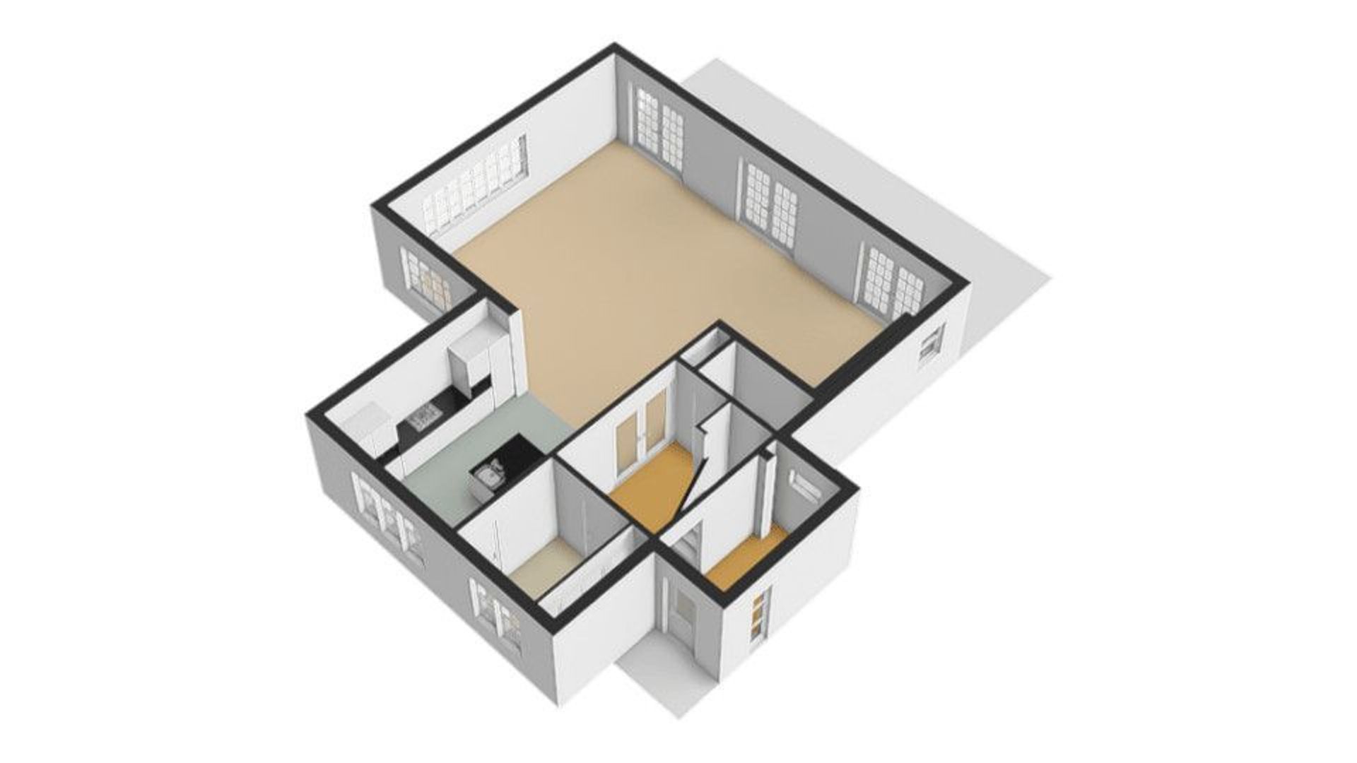 Tussen de Dennen 8, Zeist plattegrond-1