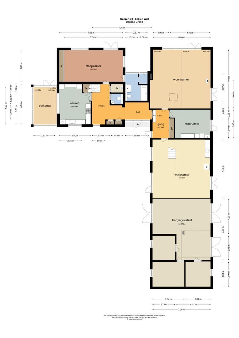 Ganzert 30, Eck en Wiel plattegrond-0
