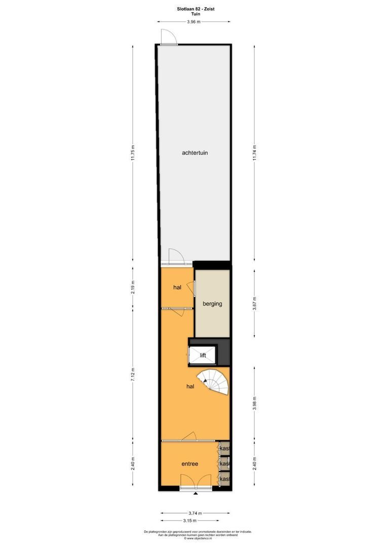 Slotlaan 82, Zeist plattegrond-6