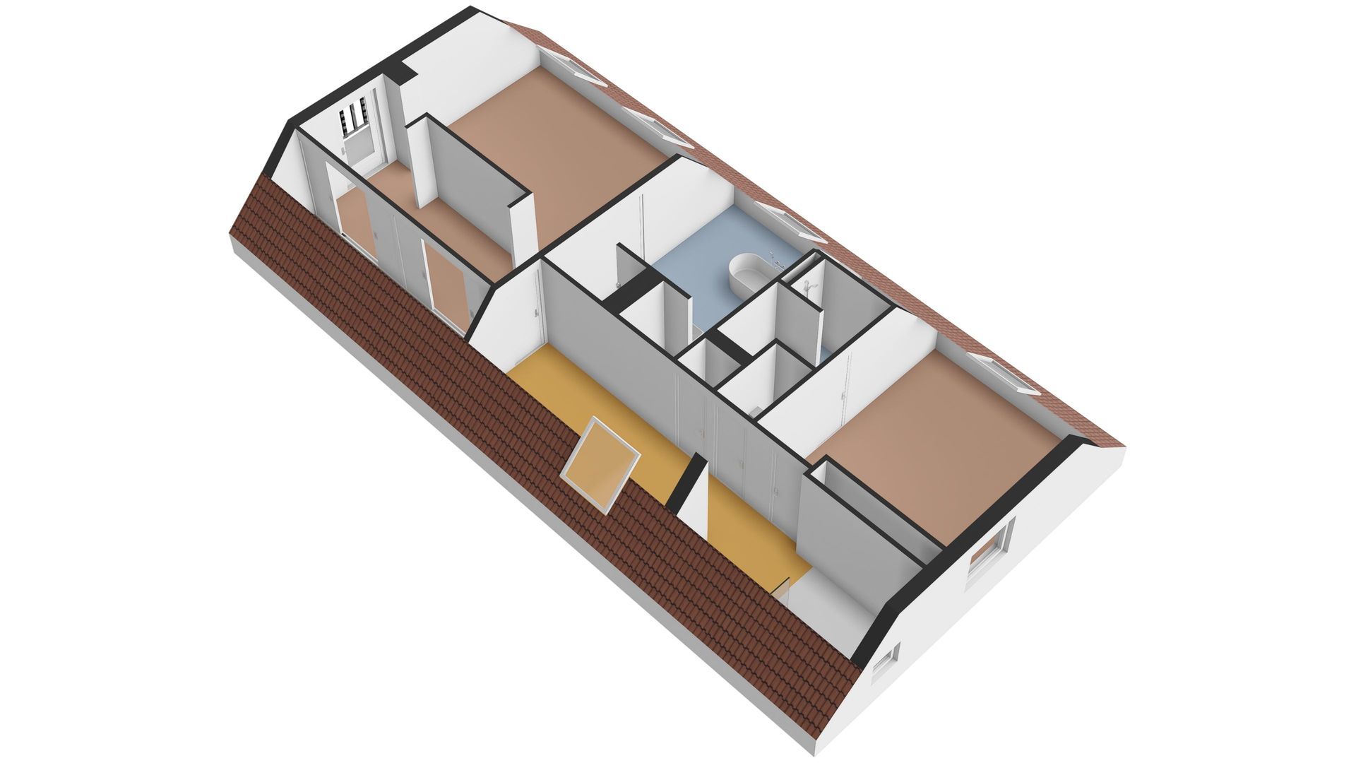 Achthoven 31, Lexmond plattegrond-3