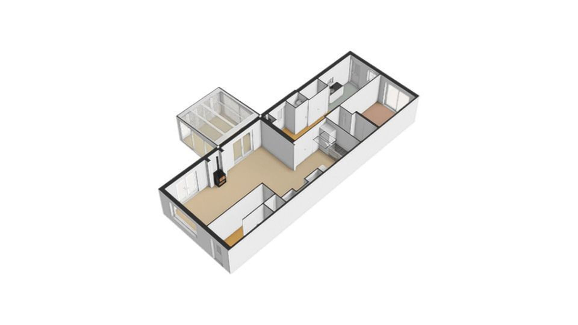 Kloosterpark 1, De Meern plattegrond-2