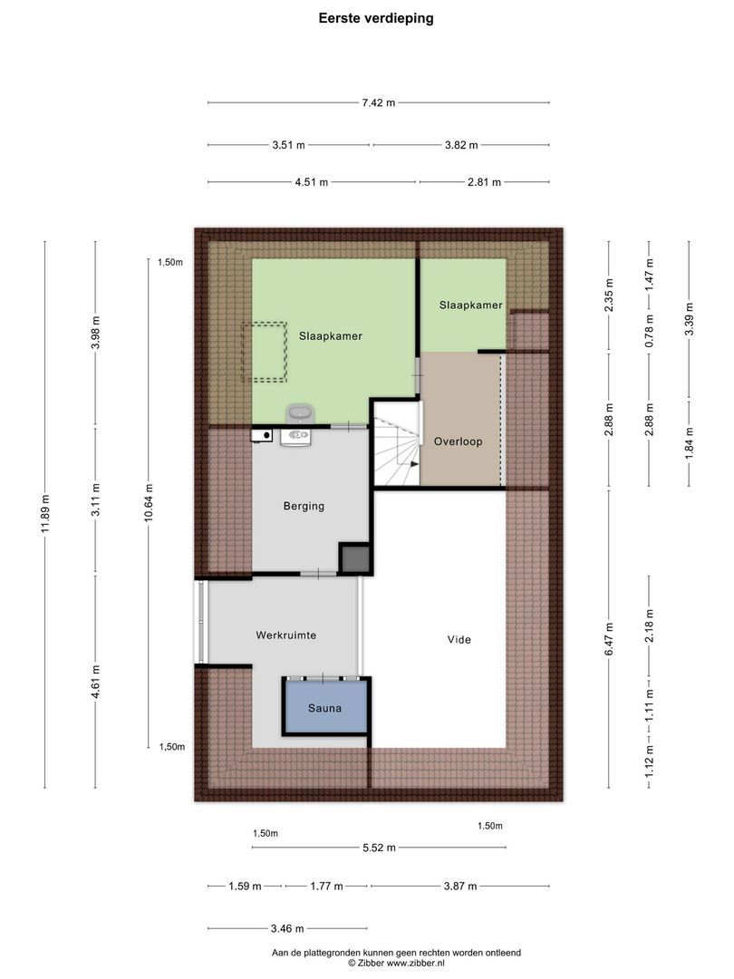 Duinweg 9, Renesse plattegrond-1