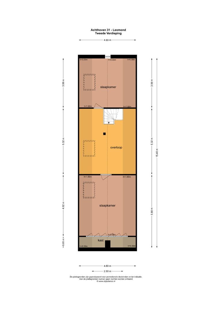 Achthoven 31, Lexmond plattegrond-2