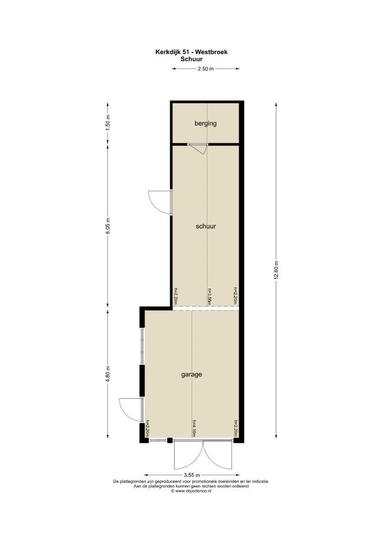 Kerkdijk 51, Westbroek plattegrond-8