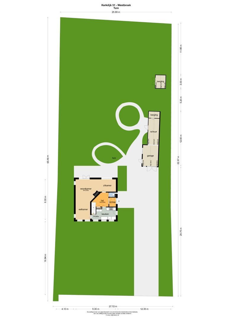 Kerkdijk 51, Westbroek plattegrond-6