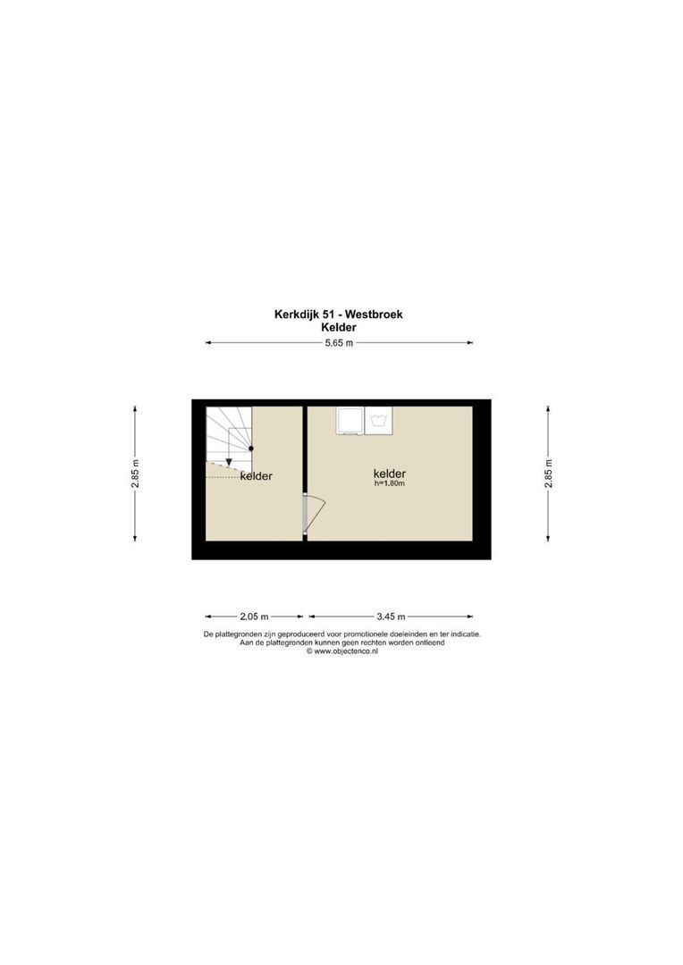 Kerkdijk 51, Westbroek plattegrond-7