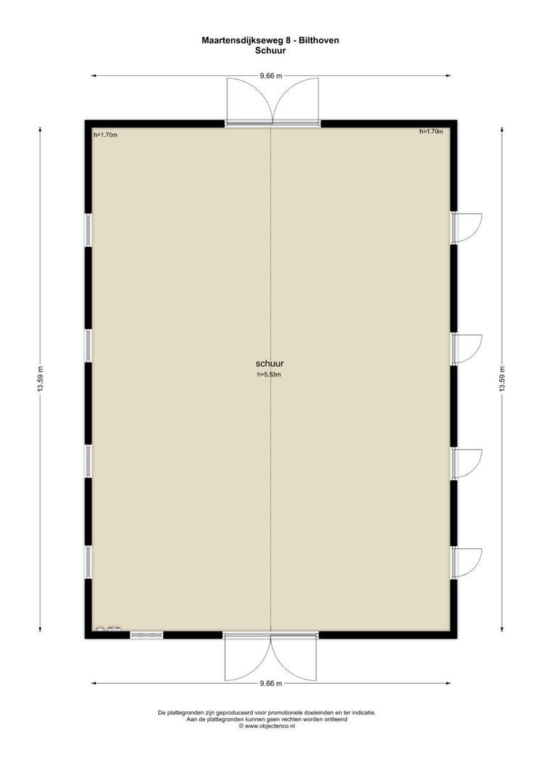 Maartensdijkseweg 8, Bilthoven plattegrond-7